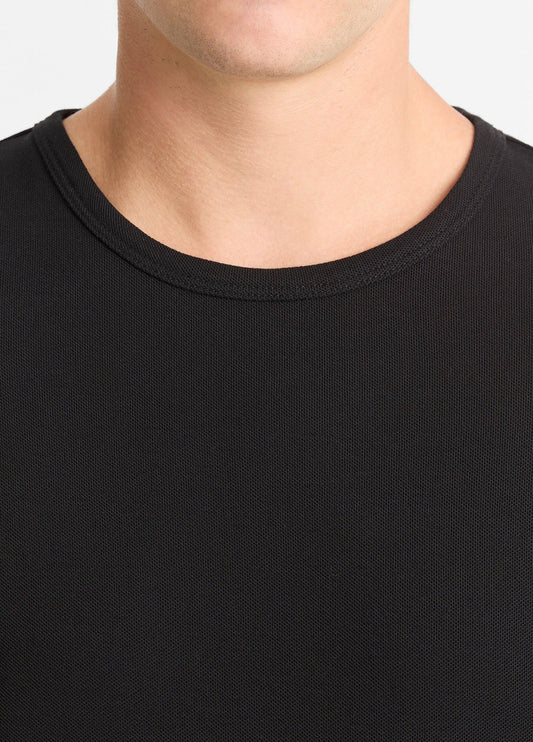 Pima Cotton Piqué Long-Sleeve T-Shirt - US 7934