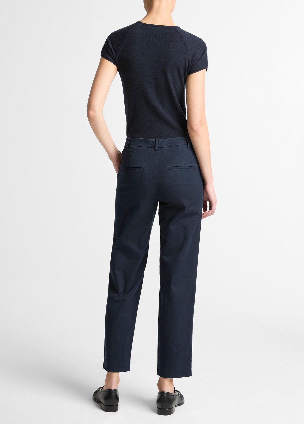 Avery Mid-Rise Italian Stretch-Cotton Chino Pant - US 4905