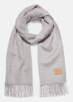 Double-Face Cashmere Scarf - US 8819
