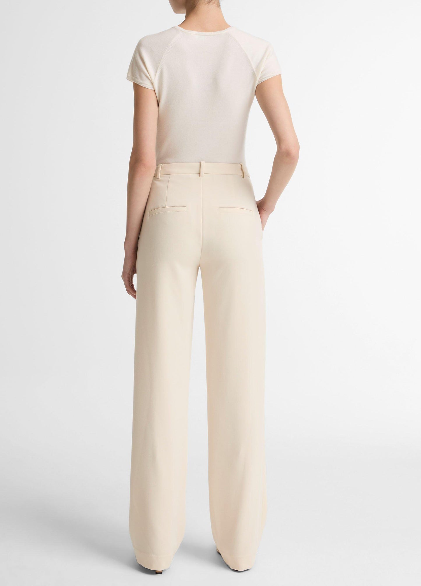 Elsa High-Rise Crepe Straight-Leg Trouser - US 8397