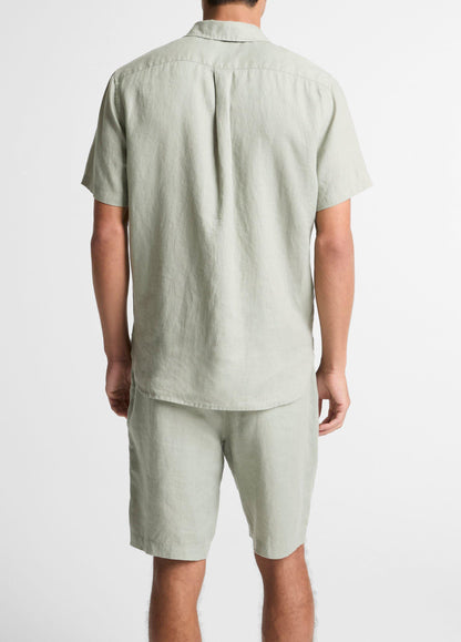 Linen Short-Sleeve Shirt - US 5797