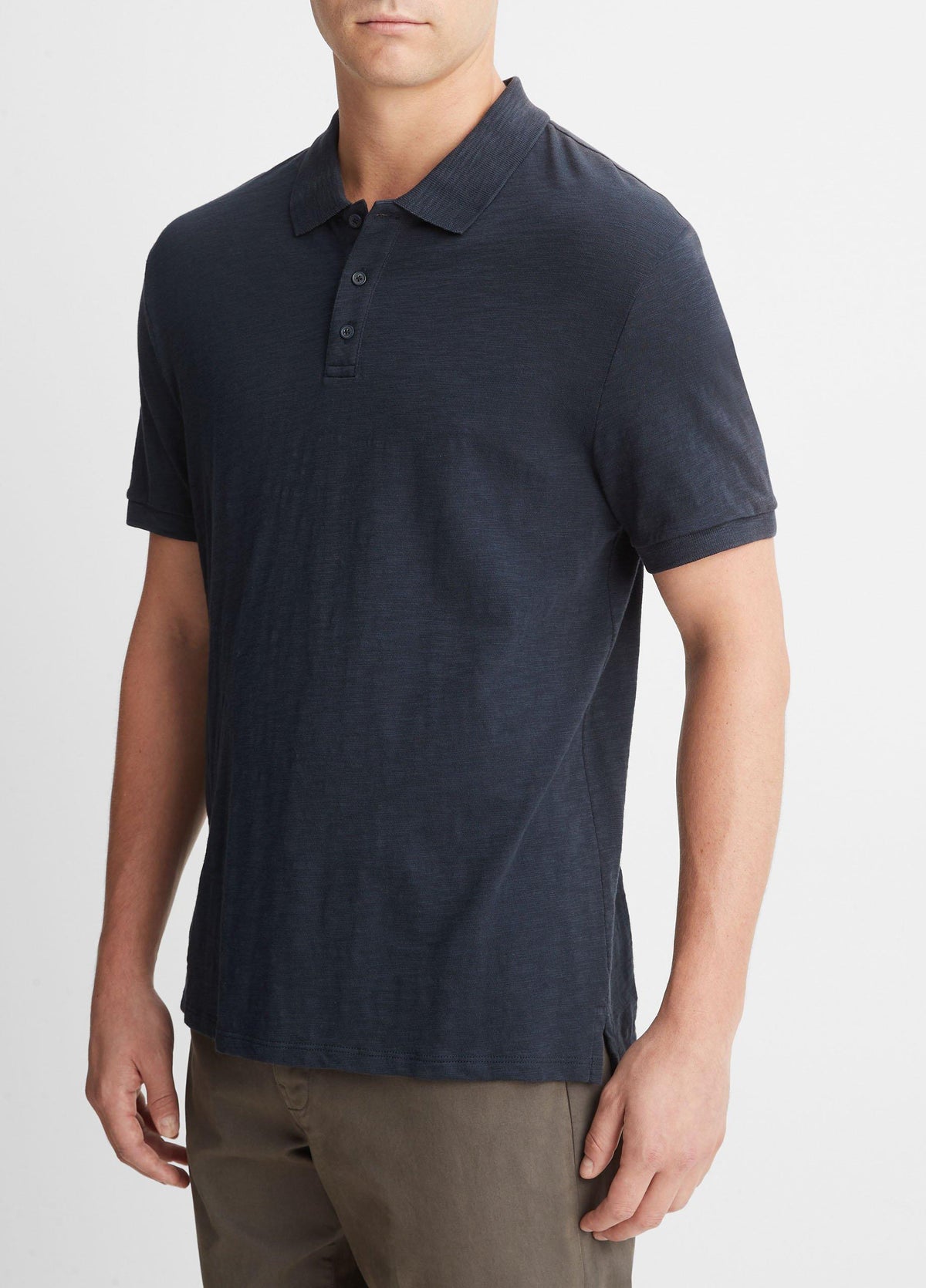 Classic Slub Polo Shirt - US 5877