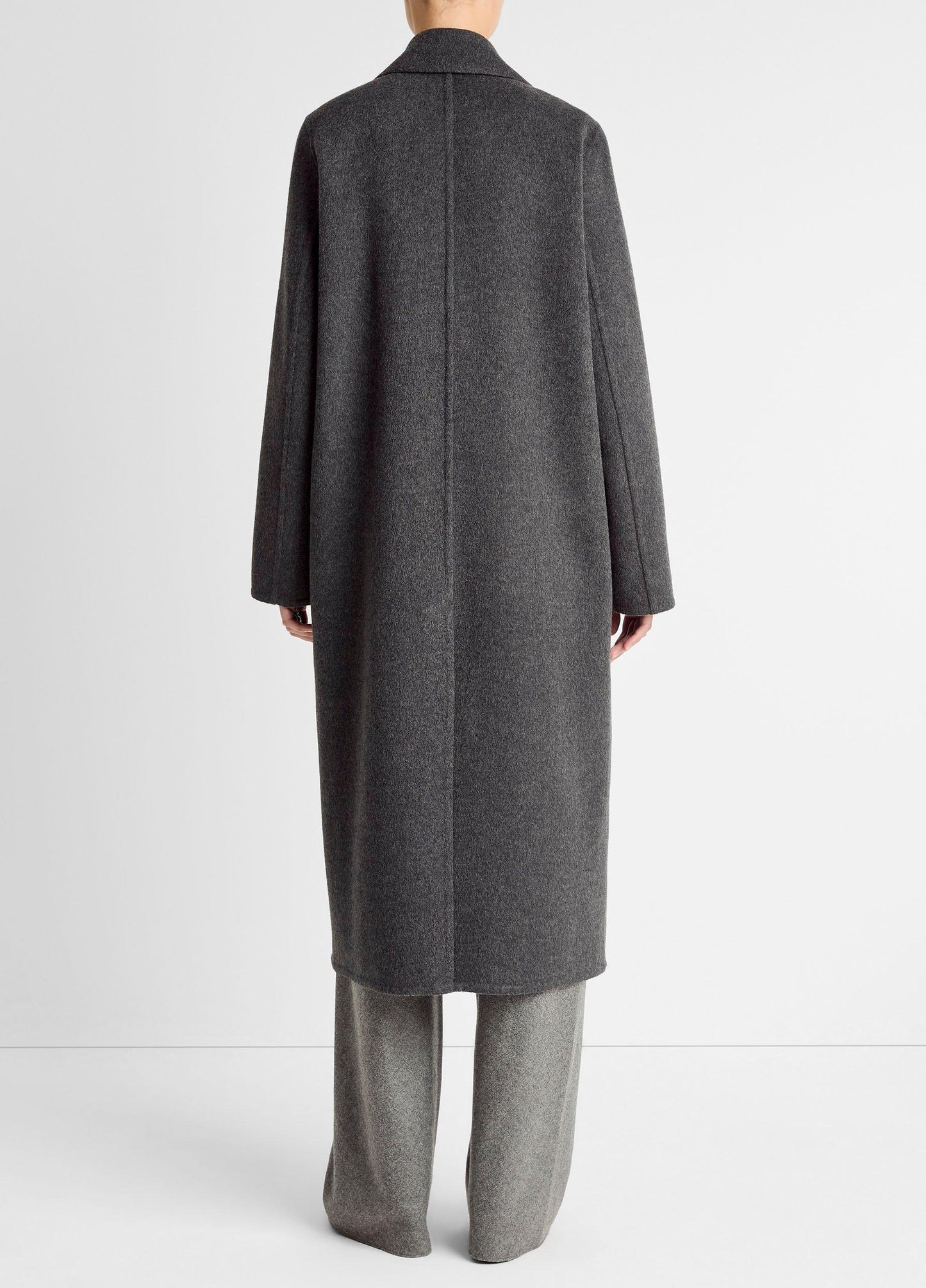 Wool-Blend Single-Breasted Coat - US 0305