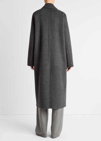 Wool-Blend Single-Breasted Coat - US 0305