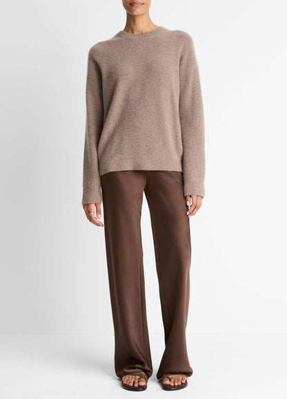 Plush Cashmere Crew Neck Sweater - US 7256