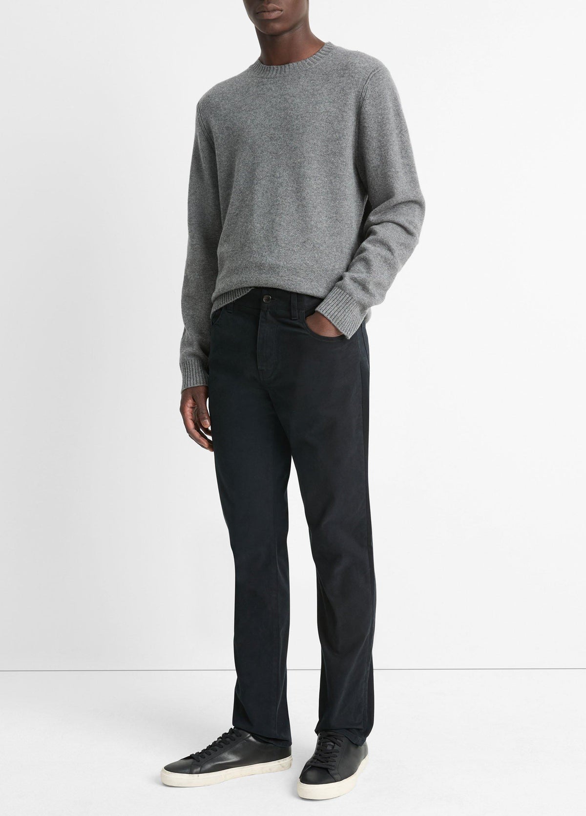 Dylan Slim 5-Pocket Peached Stretch-Cotton Pant - US 1391