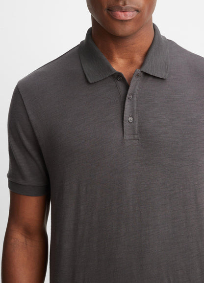 Classic Slub Polo Shirt - US 9738