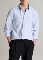 Cotton Oxford Button-Down Shirt - US 0652