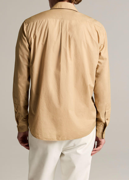 Cotton Poplin Button-Front Shirt - US 0332