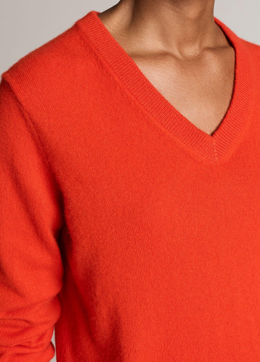 Cashmere Casual V-Neck Sweater - US 6732