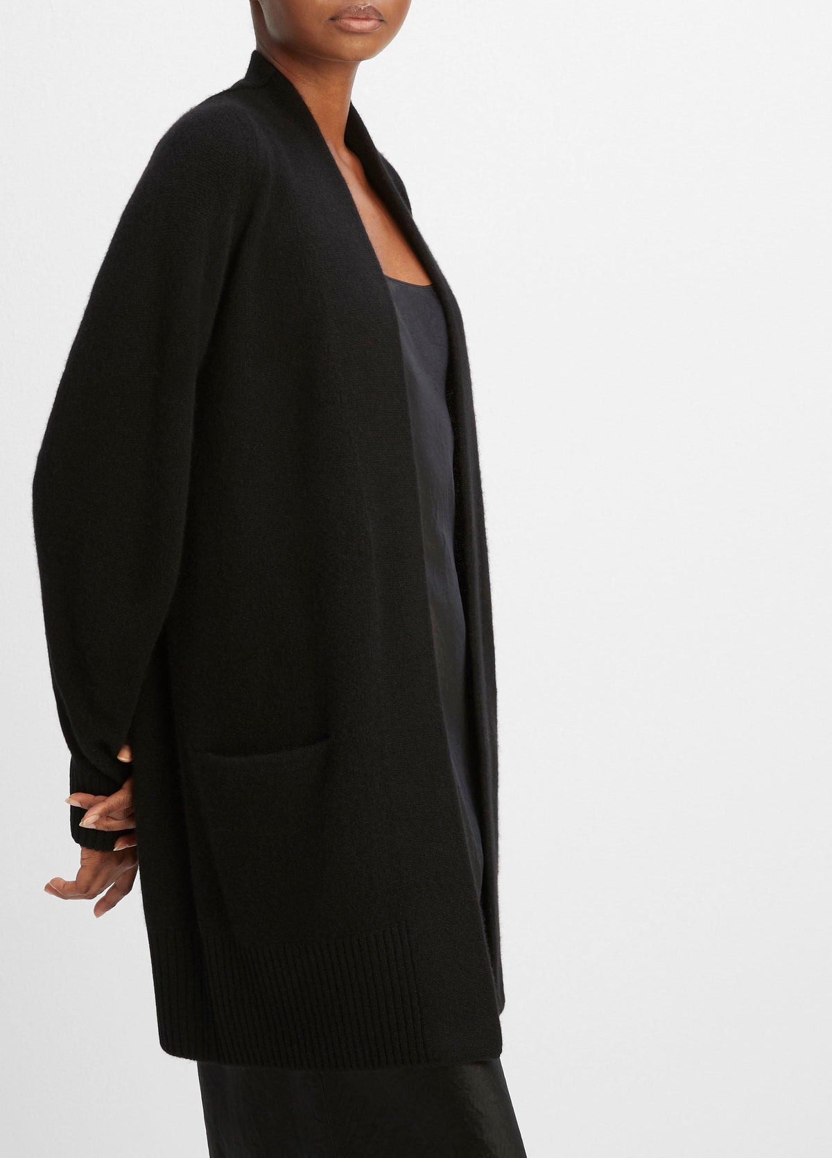 Cashmere Open-Front Cardigan - US 7527