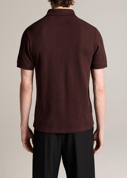 Variegated Pima Cotton Polo Shirt - US 6819