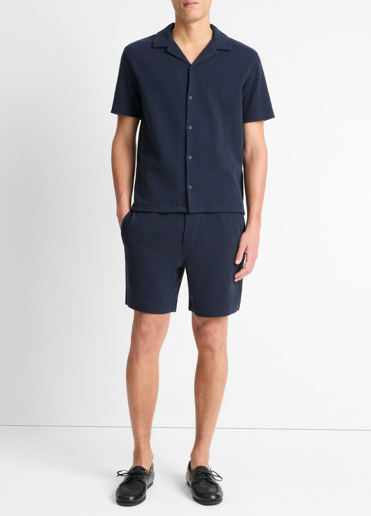 Cotton Bouclé Pull-On Short - US 7358