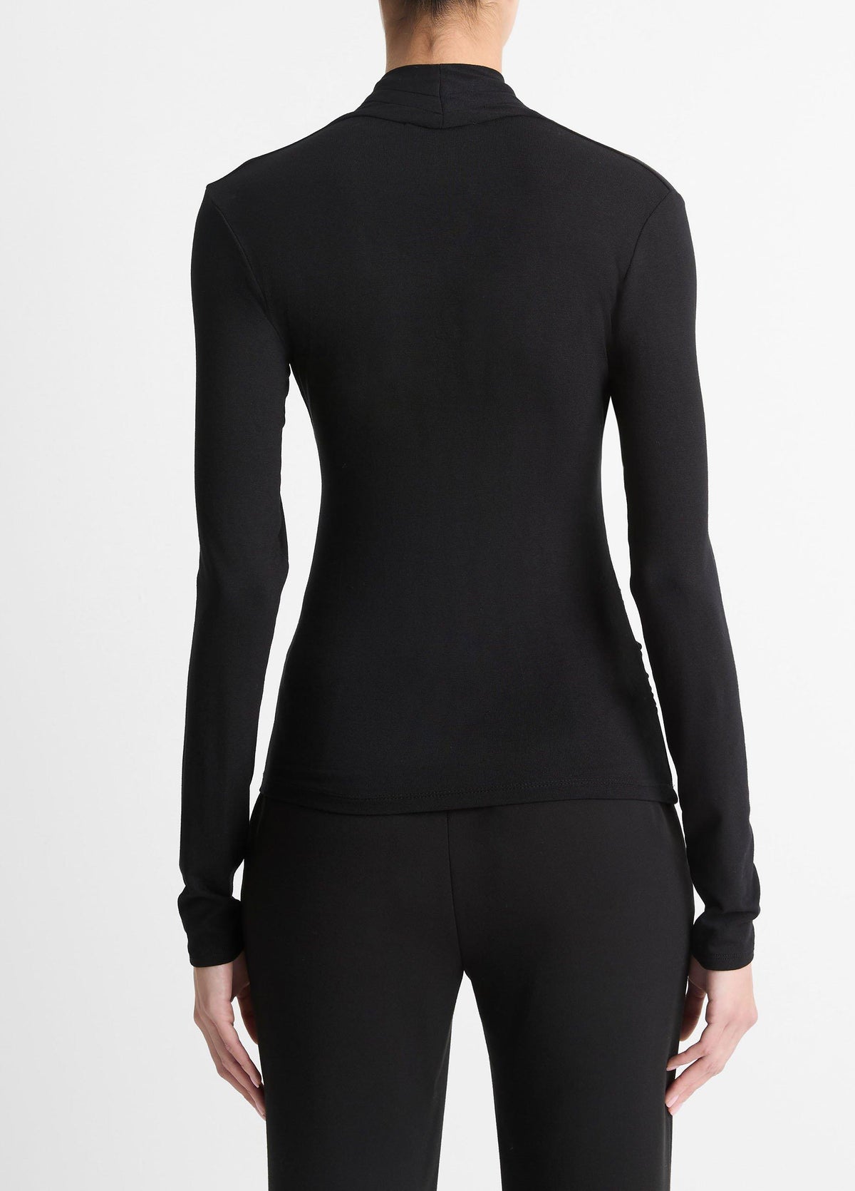 Fixed Wrap Long-Sleeve Top - US 5258