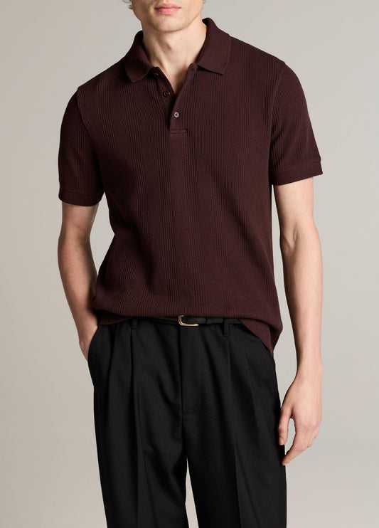 Variegated Pima Cotton Polo Shirt - US 6819