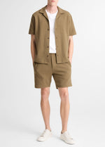 Cotton Bouclé Pull-On Short - US 6992