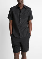 Linen Short-Sleeve Shirt - US 7952