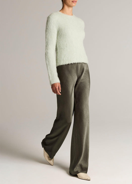 Colette High-Rise Fluid Satin Bias Pant - US 3396
