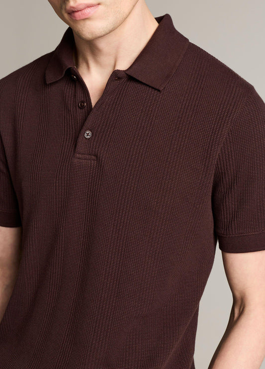 Variegated Pima Cotton Polo Shirt - US 6819
