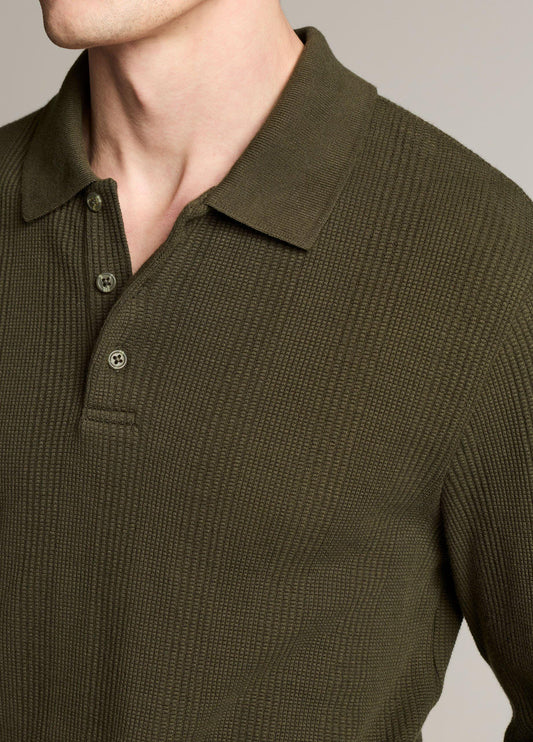 Variegated Cotton Polo Shirt - US 3854