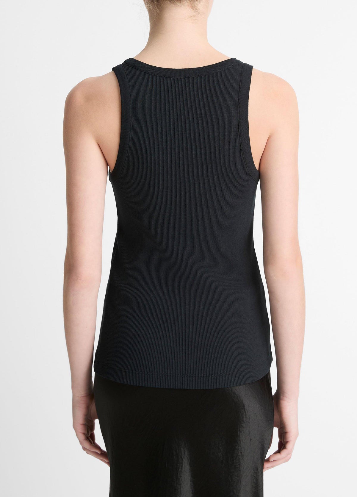 Ribbed Scoop-Neck Tank - US 1187