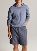 Slub Pima Cotton Double-Layer Hoodie - US 1424