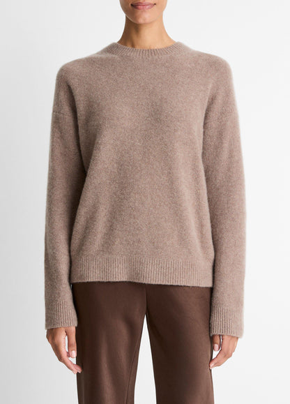 Plush Cashmere Crew Neck Sweater - US 7256
