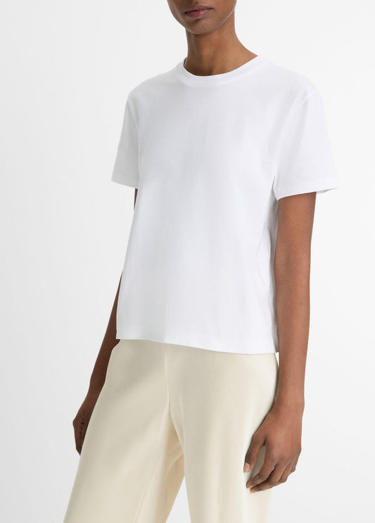 Pima Cotton Crew Neck T-Shirt - US 9872