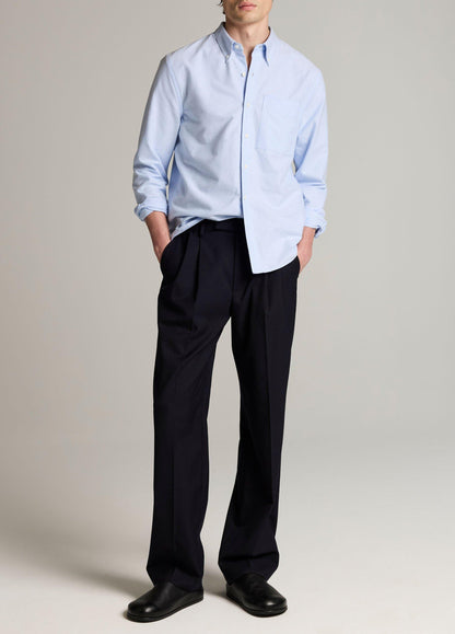 Cotton Oxford Button-Down Shirt - US 0652