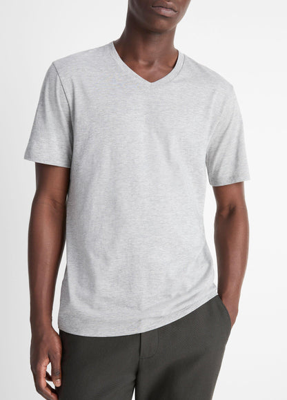 Pima Cotton V-Neck T-Shirt - US 9718