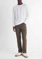 Pima Cotton Piqué Long-Sleeve T-Shirt - US 9242