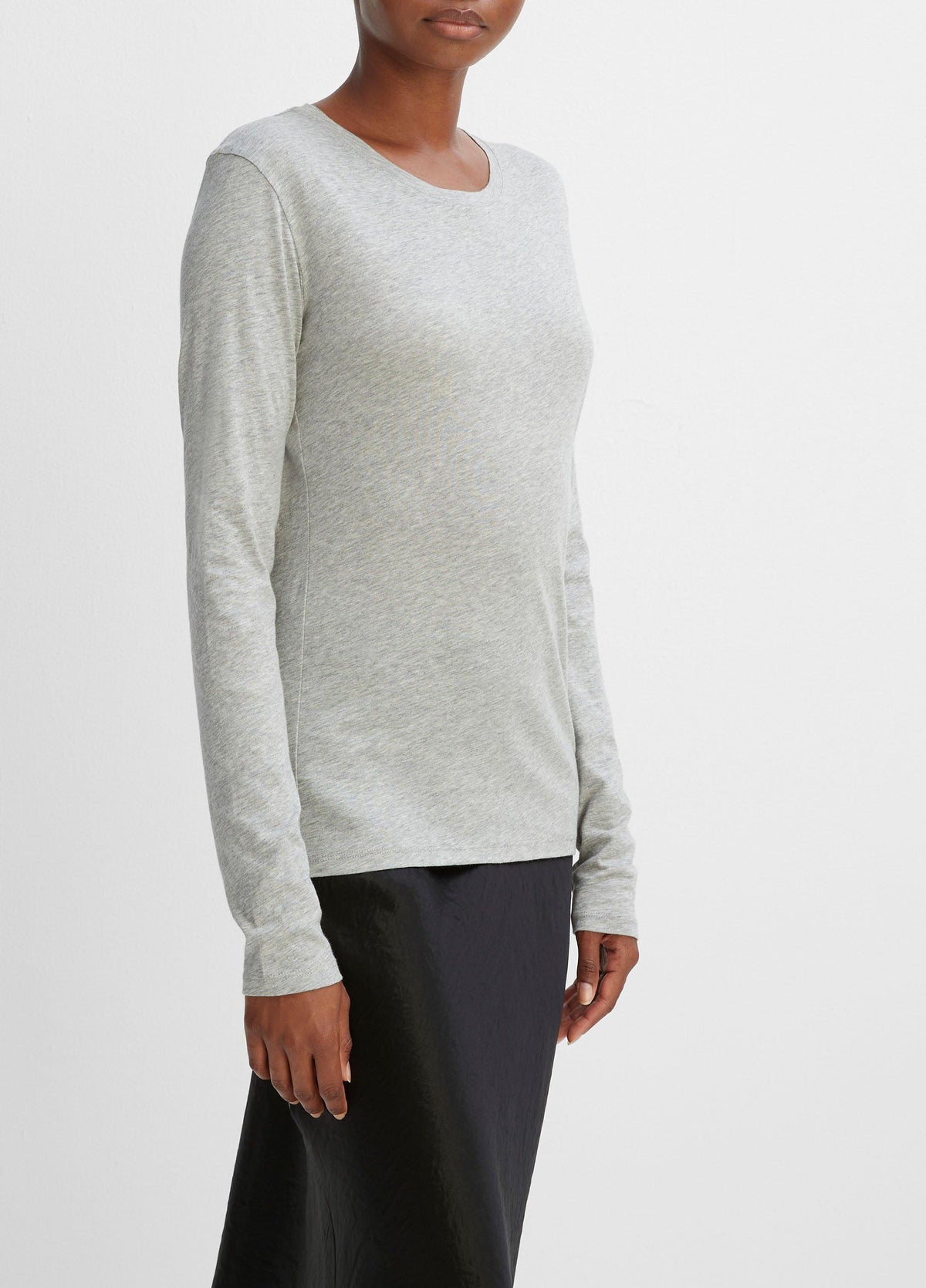 Essential Long Sleeve Crew Neck T-Shirt - US 2791