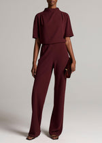 Colette High-Rise Crepe Bias Pant - US 4093