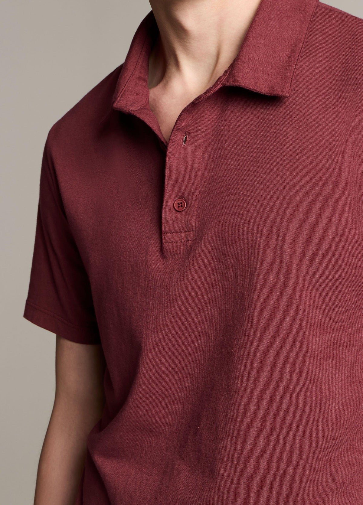 Garment Dye Cotton Polo Shirt - US 5954