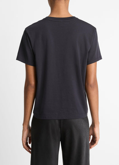Pima Cotton Crew Neck T-Shirt - US 8046