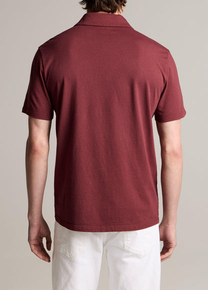 Garment Dye Cotton Polo Shirt - US 5954