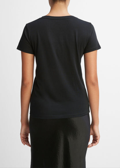 Essential Pima Cotton V-Neck T-Shirt - US 6257