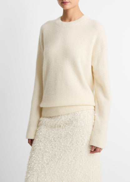 Plush Cashmere Crew Neck Sweater - US 2800