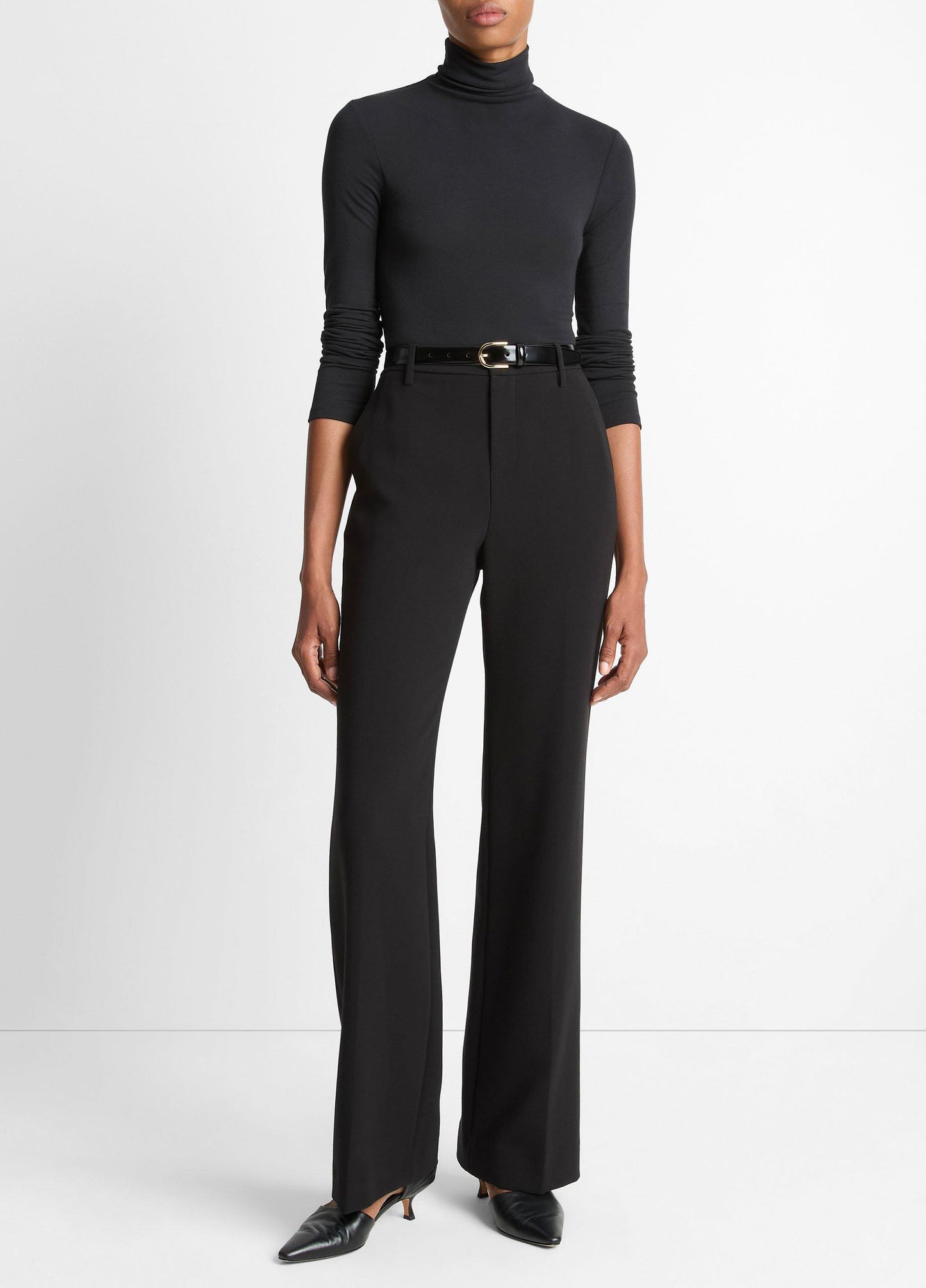Essential Long-Sleeve Turtleneck Top - US 2085
