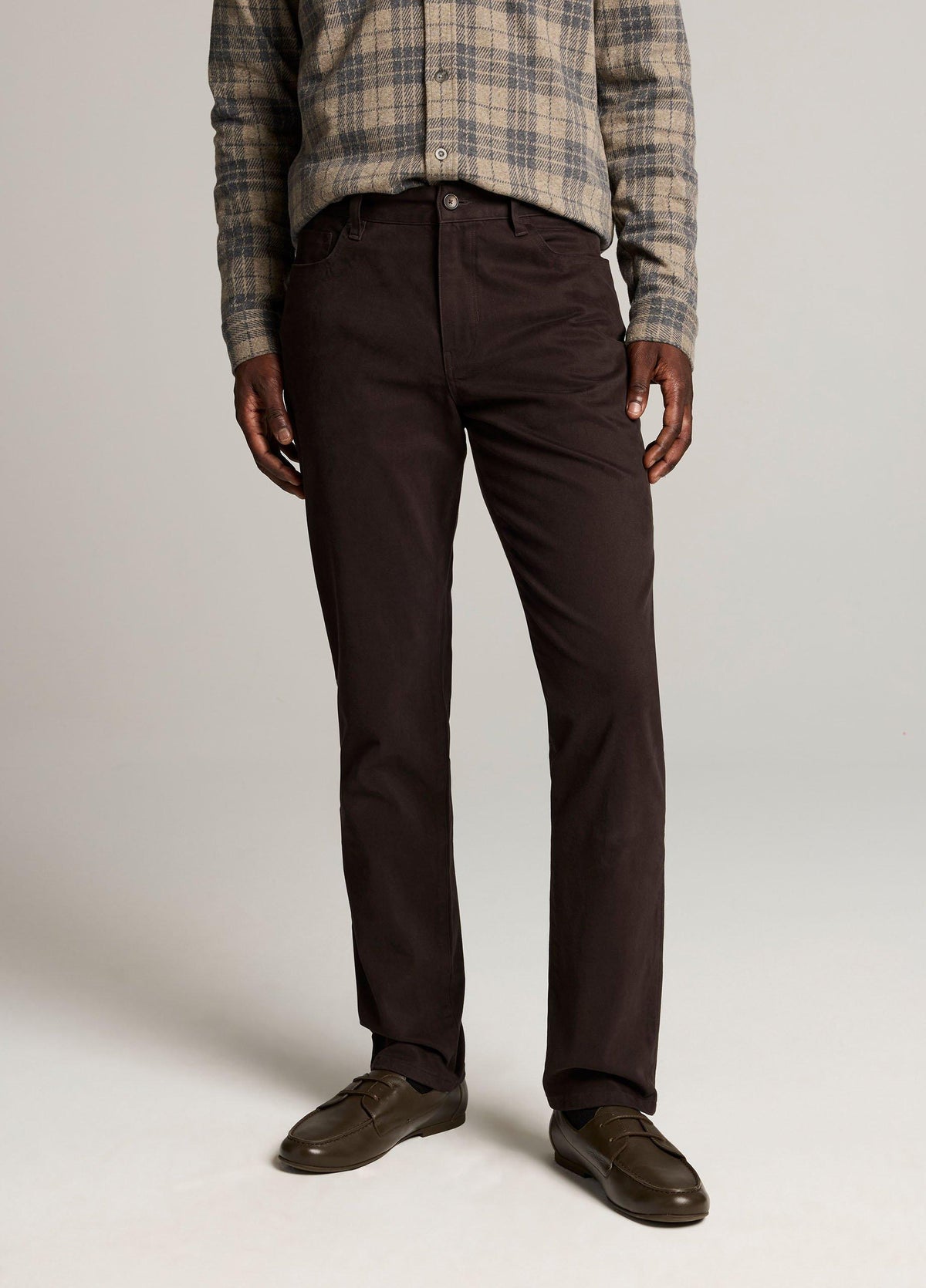 Dylan Slim 5-Pocket Peached Stretch-Cotton Pant - US 2545