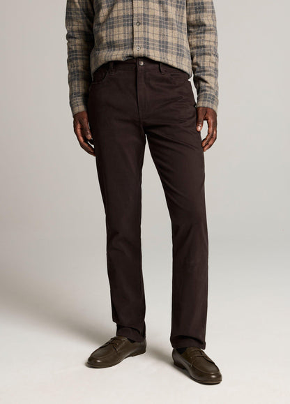 Dylan Slim 5-Pocket Peached Stretch-Cotton Pant - US 2545
