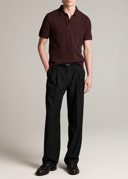 Variegated Pima Cotton Polo Shirt - US 6819