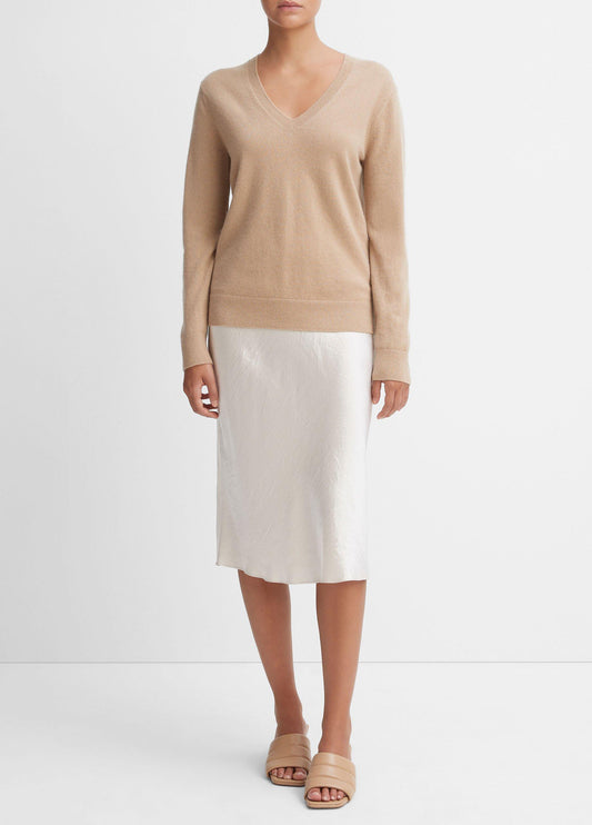 Cashmere Weekend V-Neck Sweater - US 7828