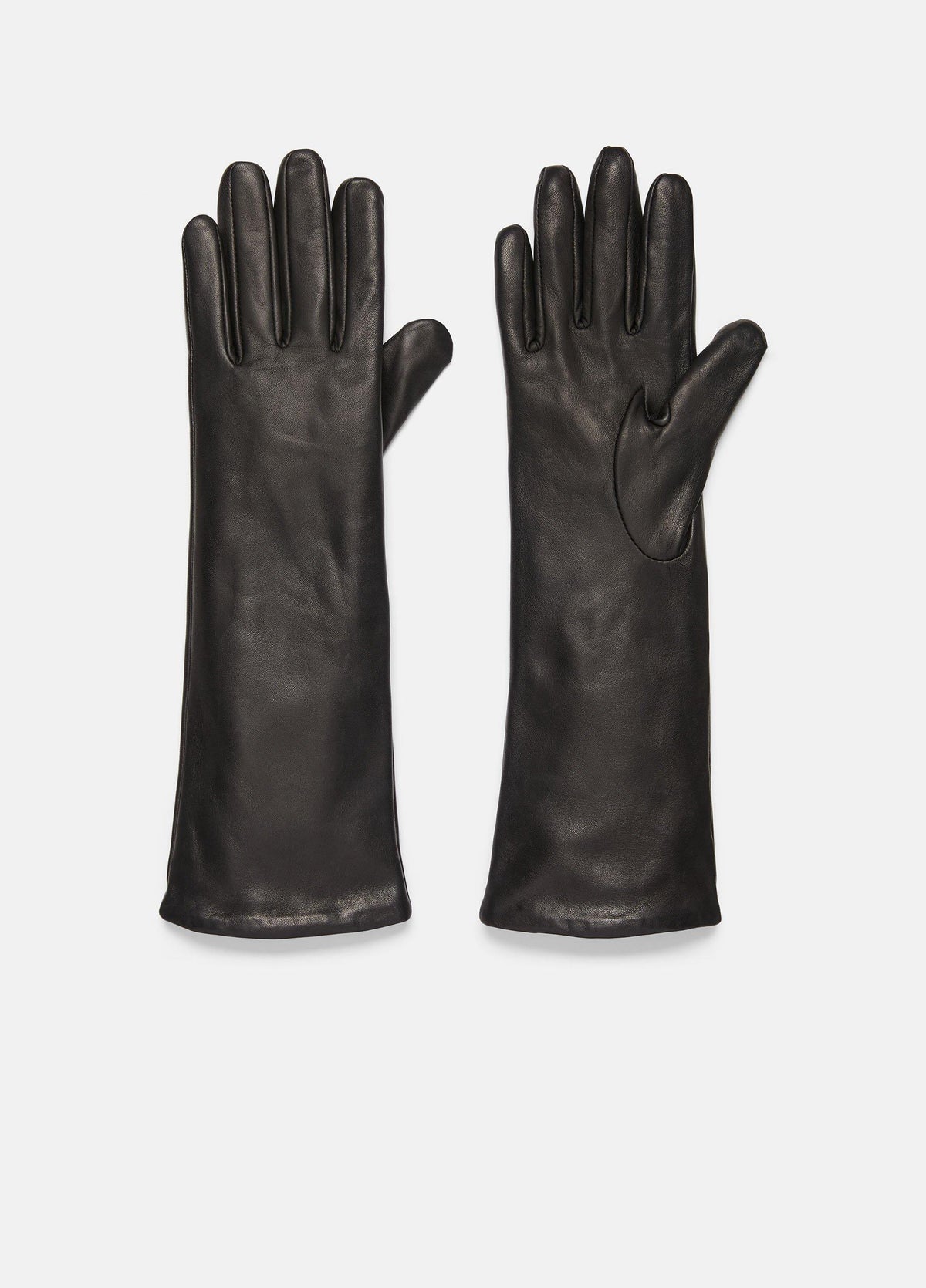 Cashmere-Lined Medium Leather Glove - US 2467