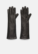 Cashmere-Lined Medium Leather Glove - US 2467