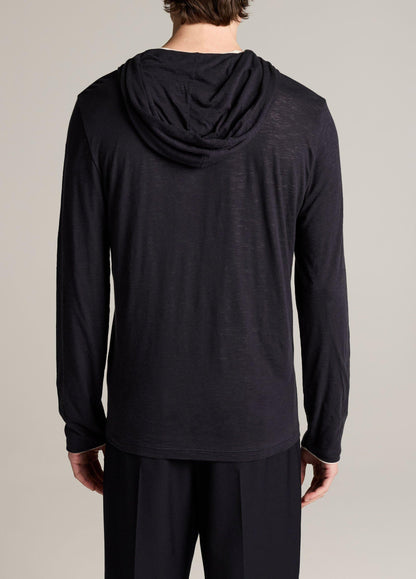Slub Pima Cotton Double-Layer Hoodie - US 2899