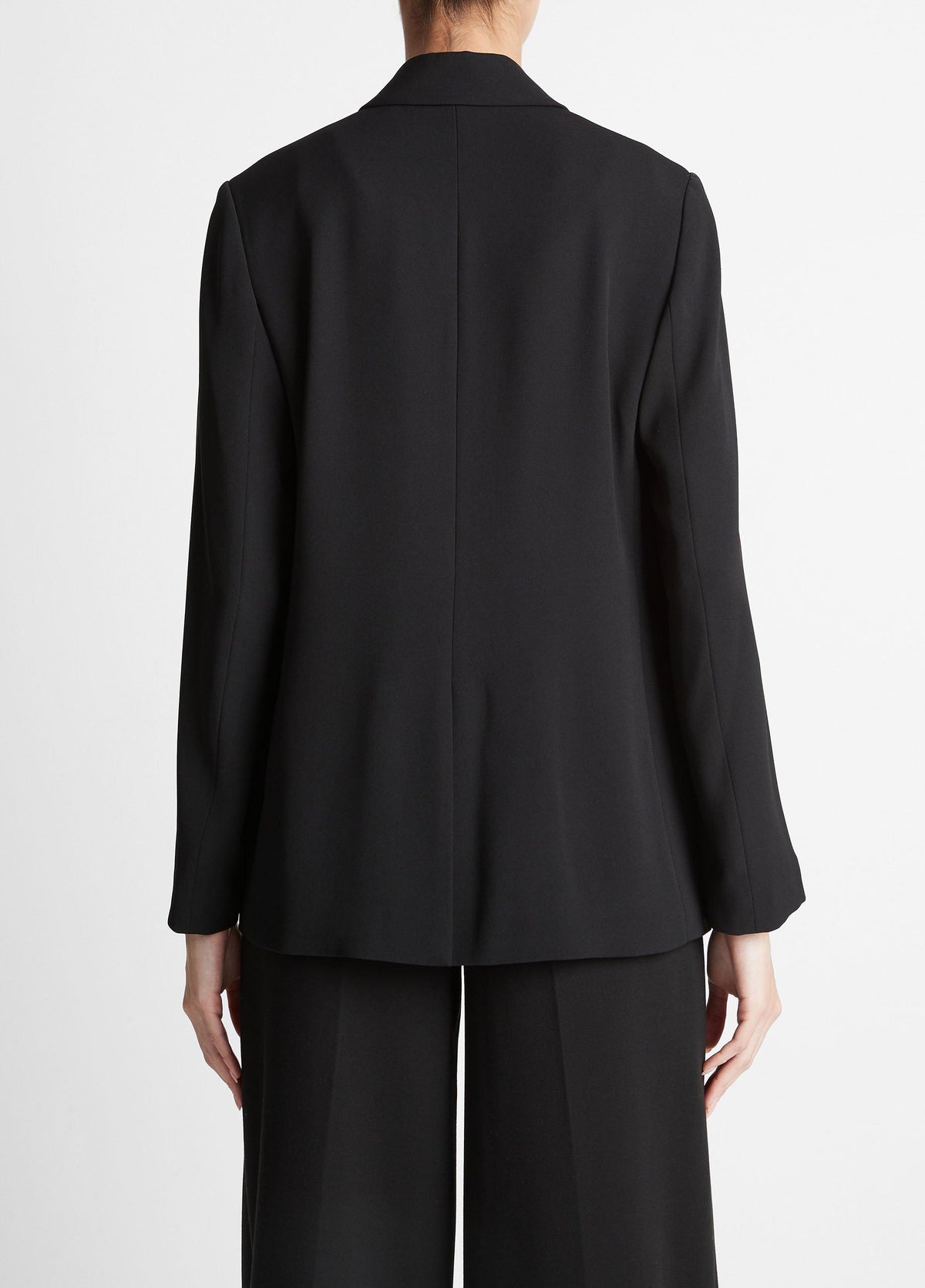Crepe Double-Breasted Blazer - US 4056