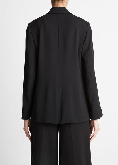 Crepe Double-Breasted Blazer - US 4056