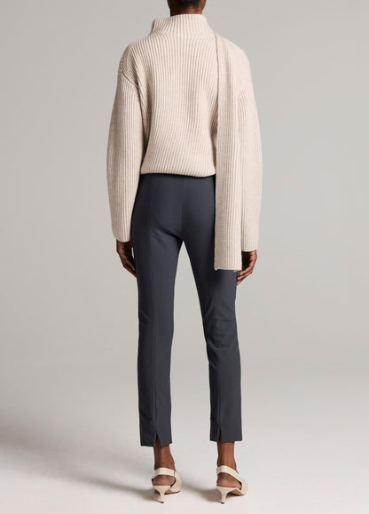 Bobbi High-Rise Stitch-Seam Ponte Legging - US 7840