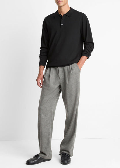 Wool Polo Sweater - US 9680